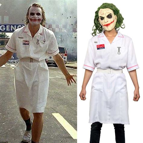 joker nurse fancy dress costume